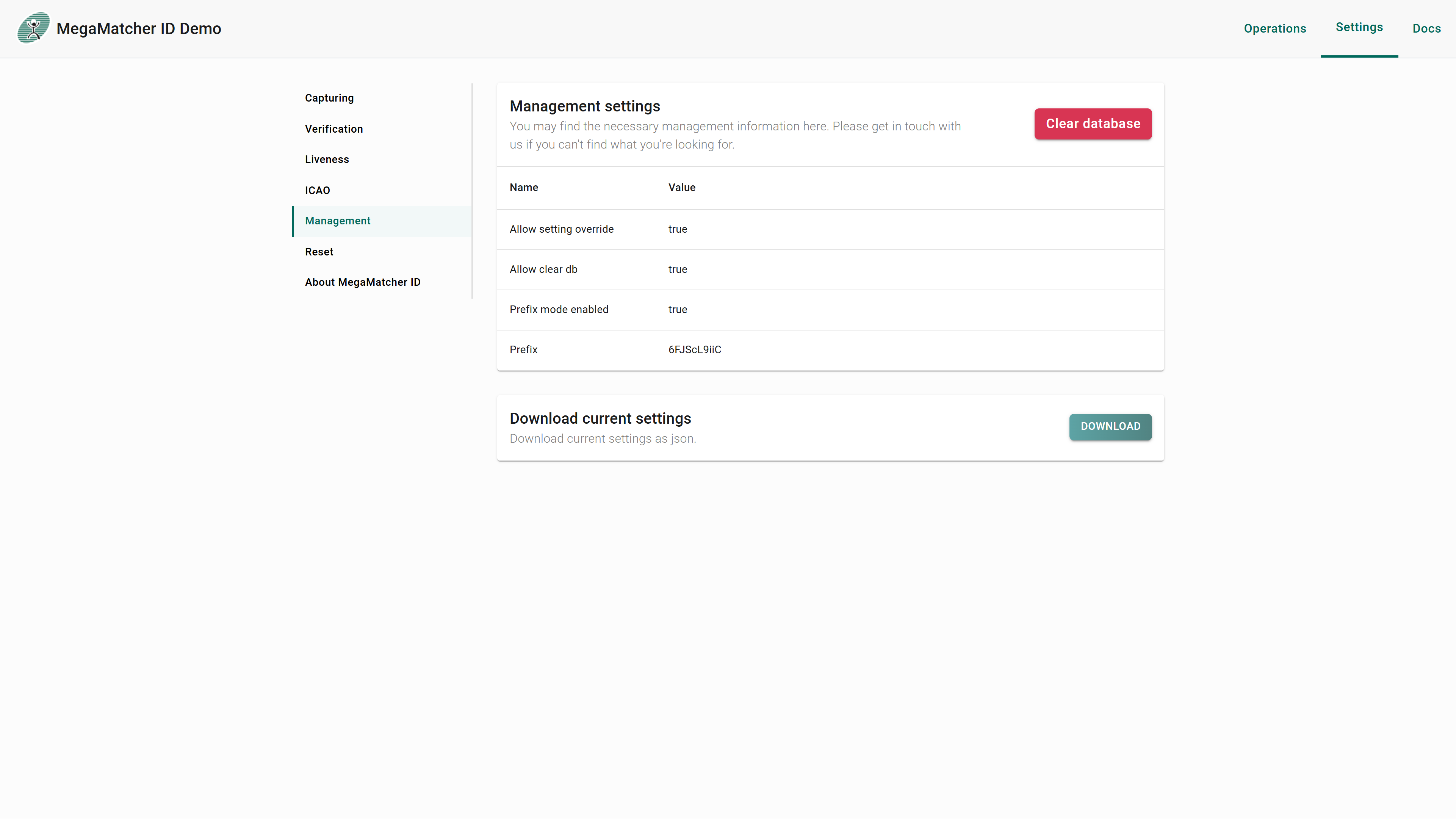 SettingsManagement