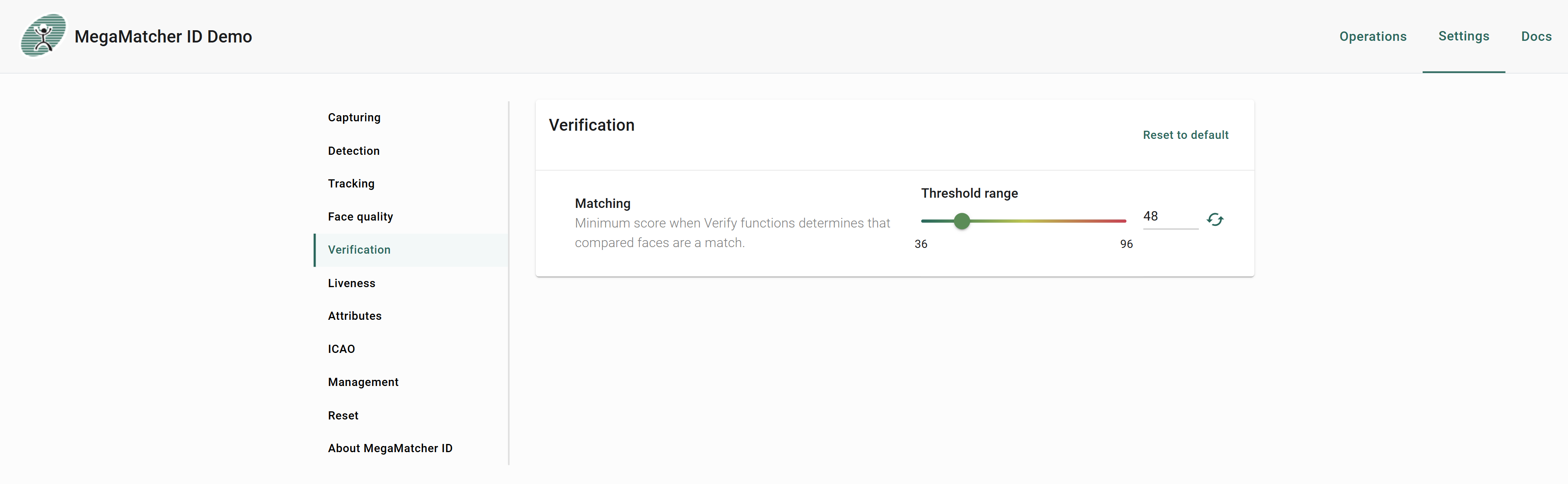 SettingsVerification
