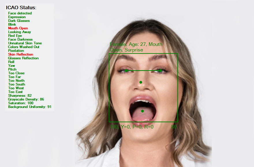 Mouth open